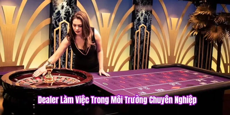Dealer tại casino PKBET là người thật
