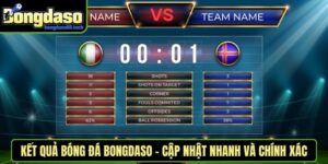 Kết quả bóng đá bongdaso